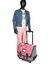 Cartable  roulettes Enora 41 cm Rose/Bleu