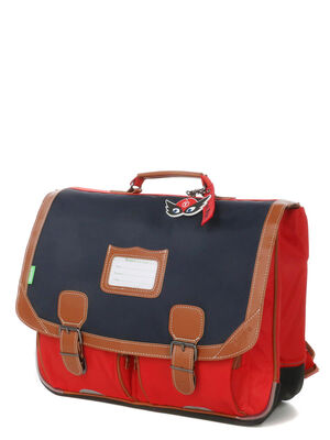 Cartable Tann's Arthur 41 cm Bleu/Rouge