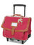 Cartable � roulettes Paloma 38 cm Framboise
