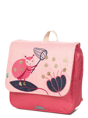 Cartable L'�cole des Tann's Fleur 29 cm Rose