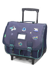 Cartable  roulettes Tann's Anthony 41 cm Bleu