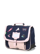 Cartable Tann's Lily 35 cm Bleu/Rose