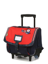 Cartable  roulettes Tann's No 38 cm Rouge/Bleu