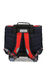 Cartable � roulettes No� 38 cm Rouge/Bleu