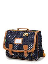 Cartable Tann's Faustine 41 cm Bleu Marine
