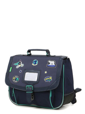 Cartable Tann's Anthony 32 cm Bleu