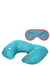 Coussin de voyage et masque Dandy Nomad Dandy Summer Bleu