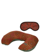 Coussin de voyage et masque Dandy Nomad Kilimanjaro Vert