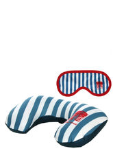 Coussin de voyage et masque Dandy Nomad Napoleon Bleu