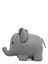 Coussin de voyage Zip & Flip lphant Gris