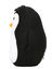 Coussin de voyage Zip & Flip Pingouin Noir