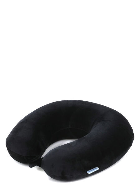 Coussin de voyage � m�moire de forme Noir