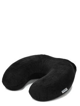 Coussin de voyage - Avec housse Noir