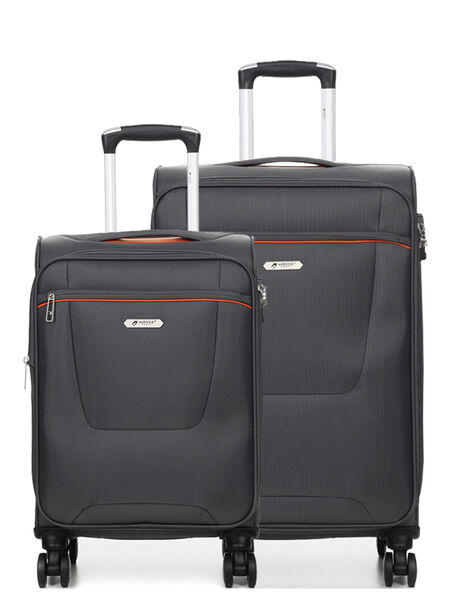 Ensemble 2 valises souples extensibles Phobos 2 Gris