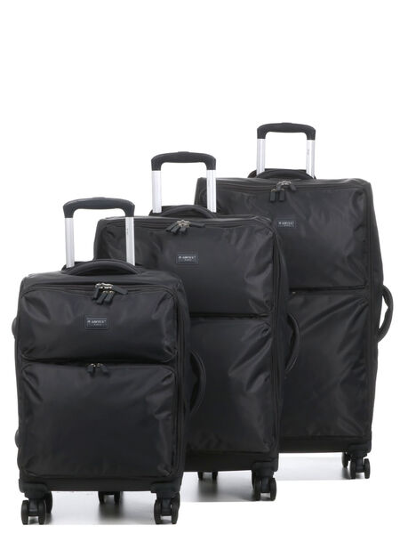 Ensemble 3 valises souples Mimas Gris