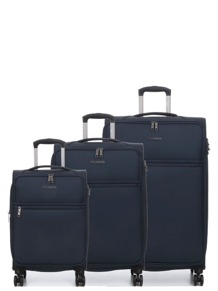 Ensemble 3 valises souples extensibles Antarès