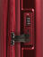 Ensemble 3 valises rigides extensibles Mirzam Rouge Cerise