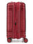 Ensemble 3 valises rigides extensibles Mirzam Rouge Cerise