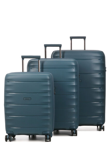 Ensemble 3 valises rigides extensibles Canopus Jade