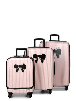 Ensemble 3 valises Chantal Thomass Gar�onnette Bow Tie Rose