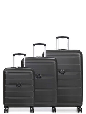 Ensemble 3 valises Delsey Comete 4 Noir