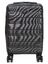 Ensemble 3 valises rigides extensibles Air Armour - Cabine Slim Noir Noir