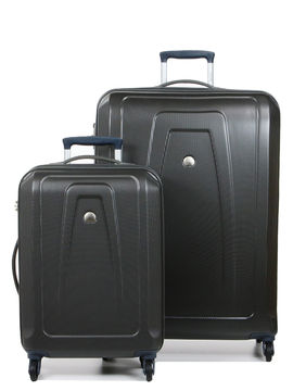 Ensemble 2 valises rigides Keira 55 et 76 cm Gris