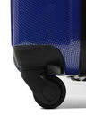 Ensemble 3 valises rigides Shiny Bleu Carbone Bleu Carbone
