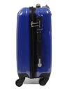 Ensemble 3 valises rigides Shiny Bleu Carbone Bleu Carbone