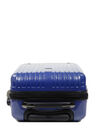 Ensemble 3 valises rigides Shiny Bleu Carbone Bleu Carbone