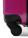 Ensemble 3 valises rigides Shiny Fushia carbone