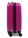 Ensemble 3 valises rigides Shiny Fushia carbone