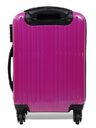 Ensemble 3 valises rigides Shiny Fushia carbone