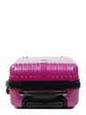 Ensemble 3 valises rigides Shiny Fushia carbone