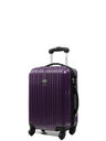Ensemble 3 valises rigides Shiny Prune carbone Prune carbone