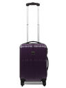 Ensemble 3 valises rigides Shiny Prune carbone Prune carbone