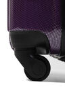 Ensemble 3 valises rigides Shiny Prune carbone Prune carbone