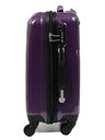 Ensemble 3 valises rigides Shiny Prune carbone Prune carbone