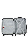 Ensemble 3 valises rigides Shiny Prune carbone Prune carbone