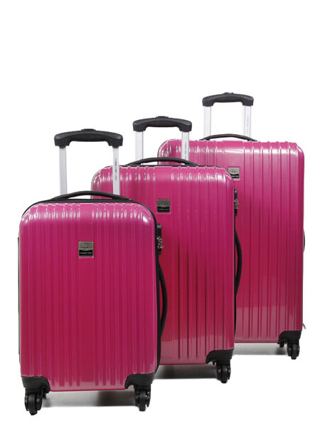 Ensemble 3 valises rigides Shiny