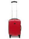 Ensemble 3 valises rigides Shiny Rouge Carbone Rouge Carbone
