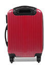 Ensemble 3 valises rigides Shiny Rouge Carbone Rouge Carbone