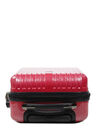 Ensemble 3 valises rigides Shiny Rouge Carbone Rouge Carbone