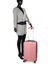 Ensemble 3 valises rigides Bahia Rose Rose