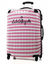 Ensemble 3 valises rigides CAG Rose / Blanc Rose / Blanc