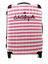 Ensemble 3 valises rigides CAG Rose / Blanc Rose / Blanc