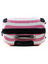 Ensemble 3 valises rigides CAG Rose / Blanc Rose / Blanc