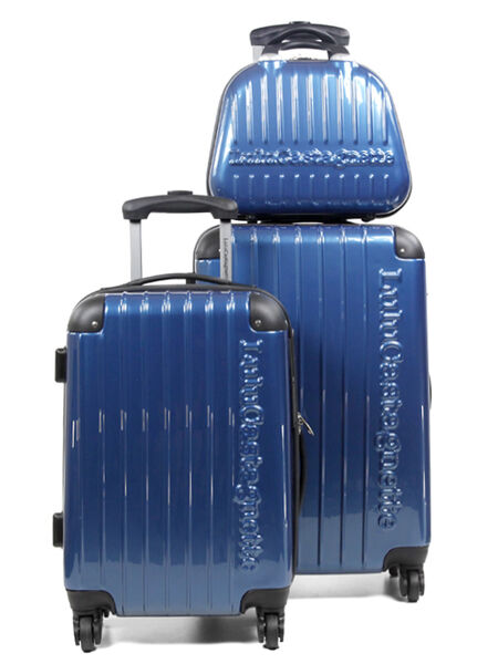 Ensemble 2 valises rigides NCE et vanity Bleu