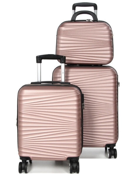 Ensemble 2 valises cabine rigides Sedona et vanity