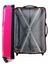 Ensemble 3 valises rigides Valence Rose Rose